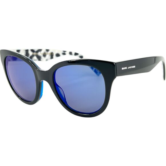 Marc Jacobs MARC 231S Womens Sunglass E5KXTSP Black Blue Glitter main image 4